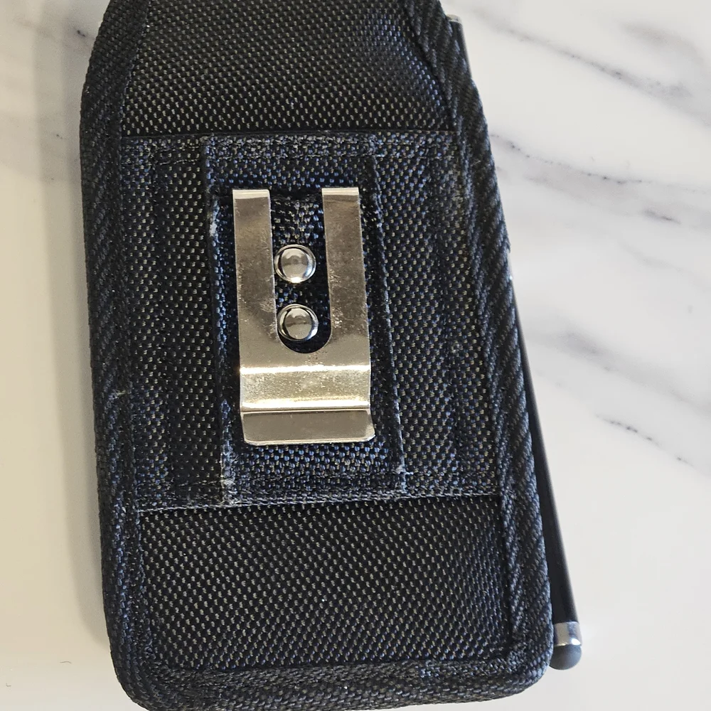 NIP - Sleek Black Cell Phone Holster by [Ranboo]